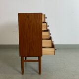MidCentury Teak chest of drawers Denmark 1960s