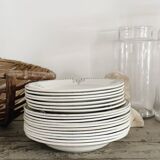 Green iron earth plate set