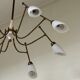 Stilnovo Style Vintage Chandelier from the 60s