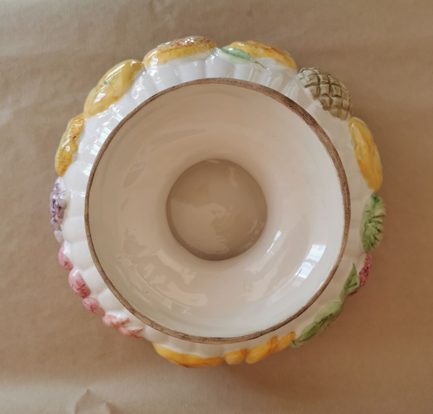 Slurry porcelain cup