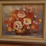 Tableau original Signé Edmon Sanders