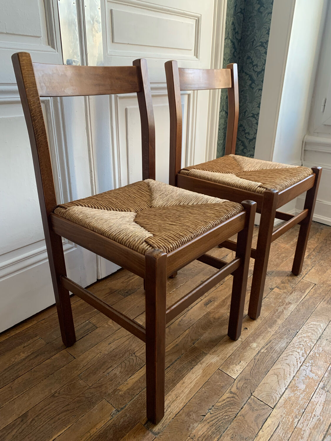 Paire de chaises Vintage