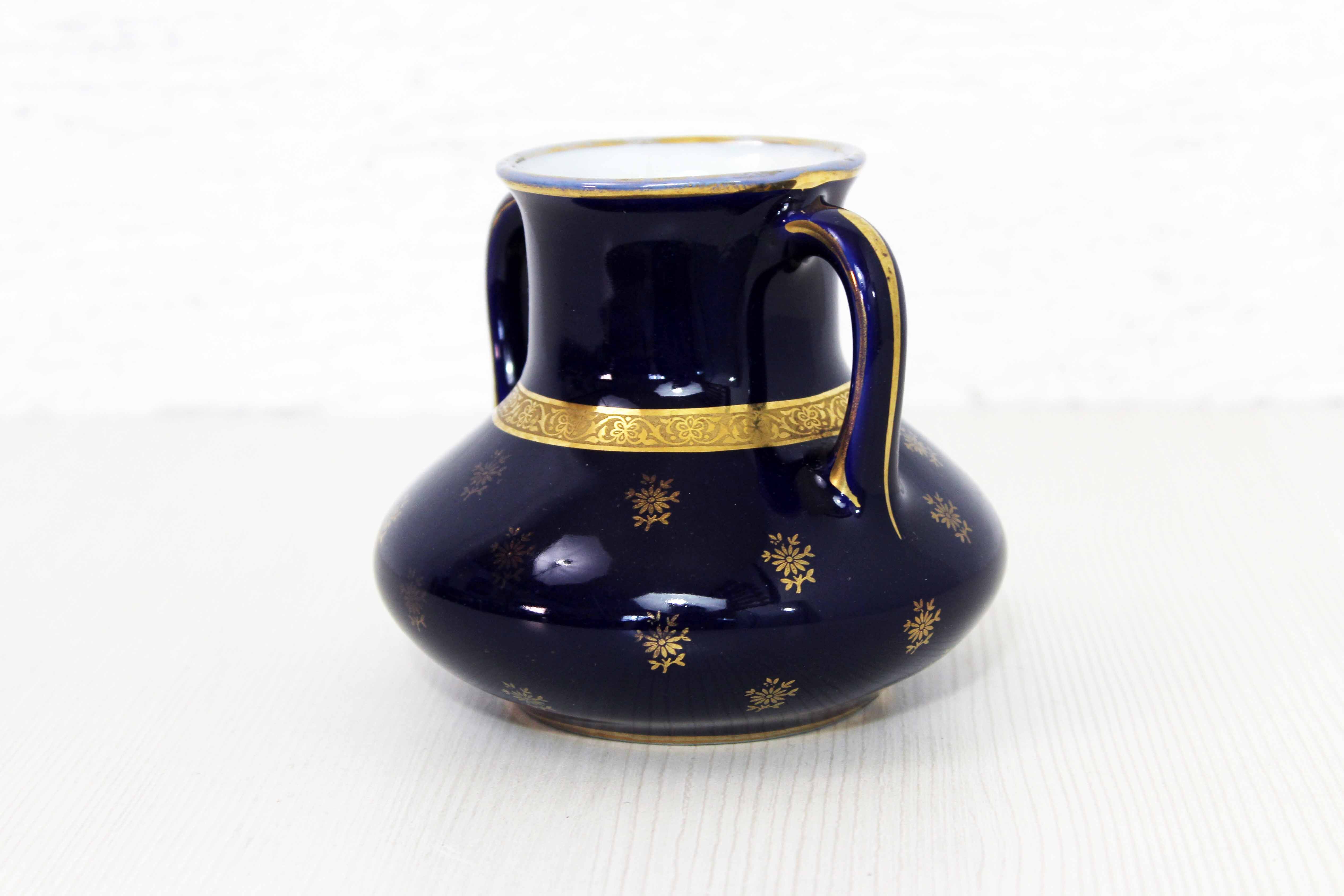 Limoges porcelain vase