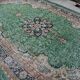 Vintage Turkish Oushak rug 210x342 cm