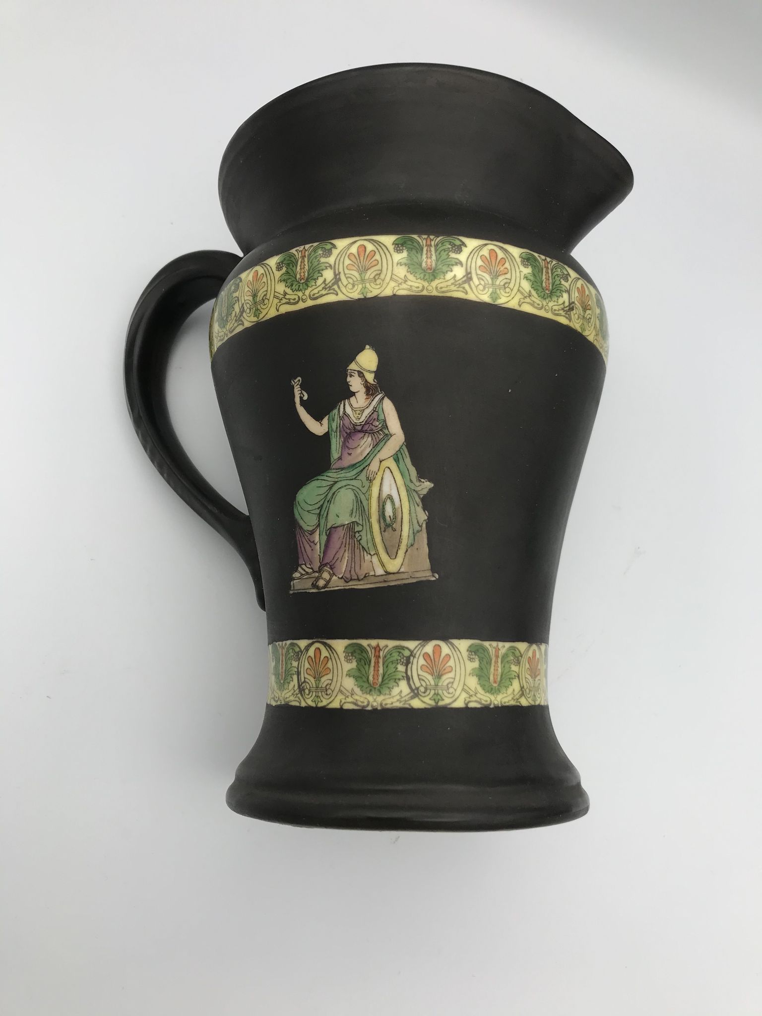 Pichet decor rome in porcelaine by royal bayreuth , bavaria