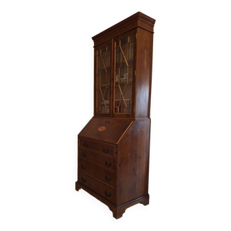 Complete 4-drawer yew desk