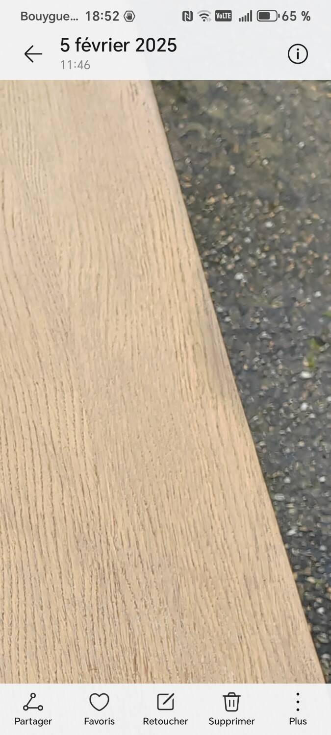 Vintage blond wood desk