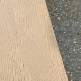 Vintage blond wood desk