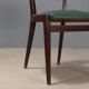 Vintage beech chairs, foam and faux leather, design, Italy, 1950s