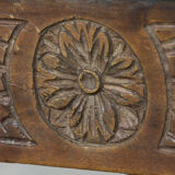 Antique oak armchair