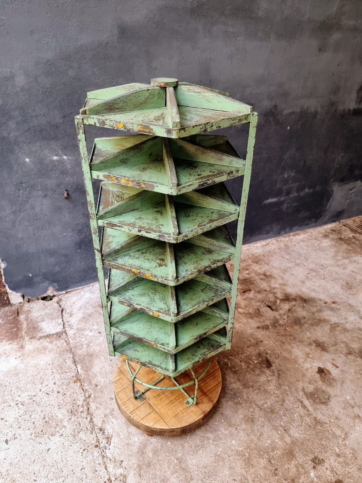 Support de stockage d'armoire de carrousel industriel du garage