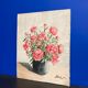 Aquarelle pivoines vintage