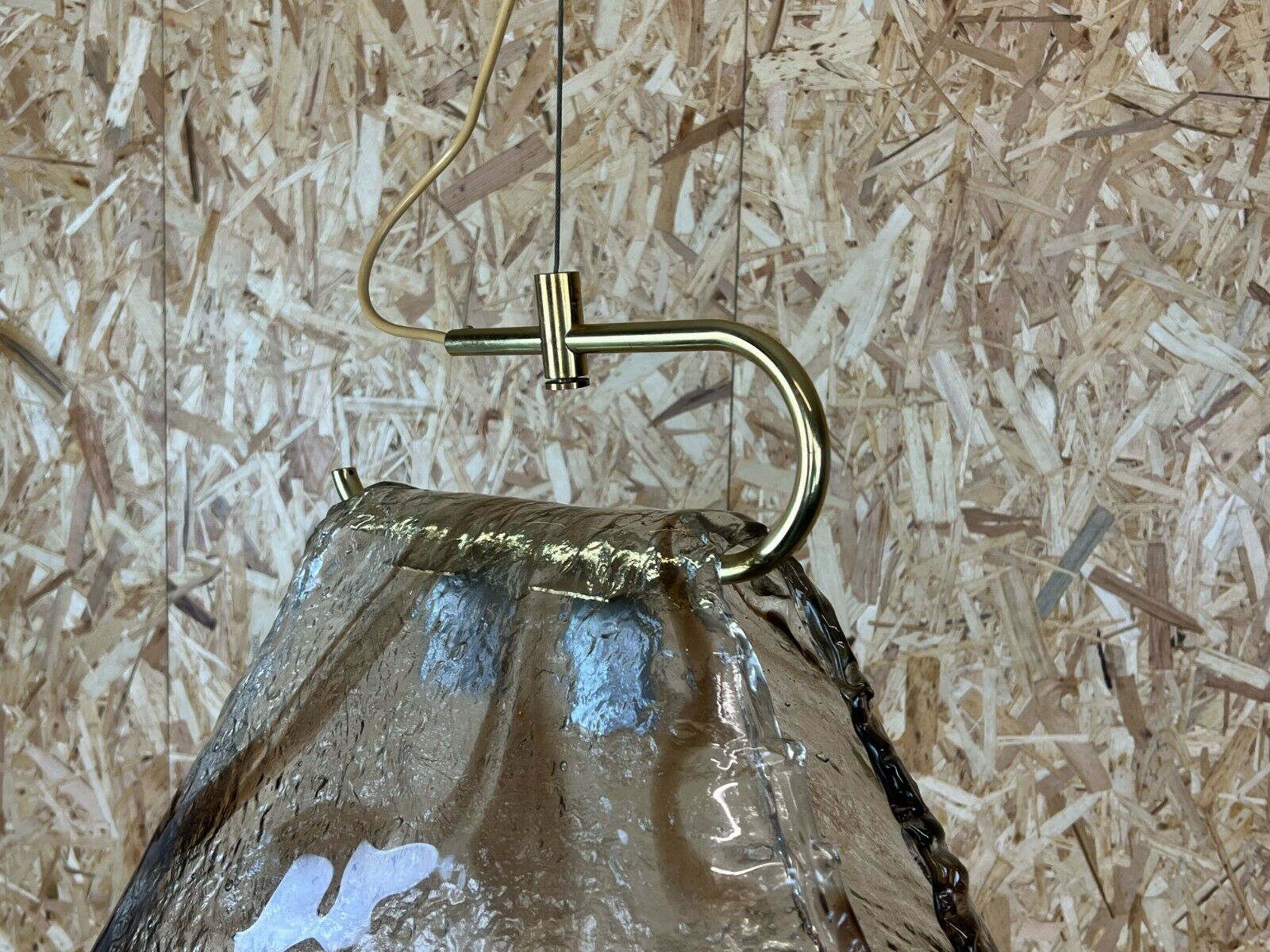 Hanging lamp by Carlo Nason, Mazzega 1960