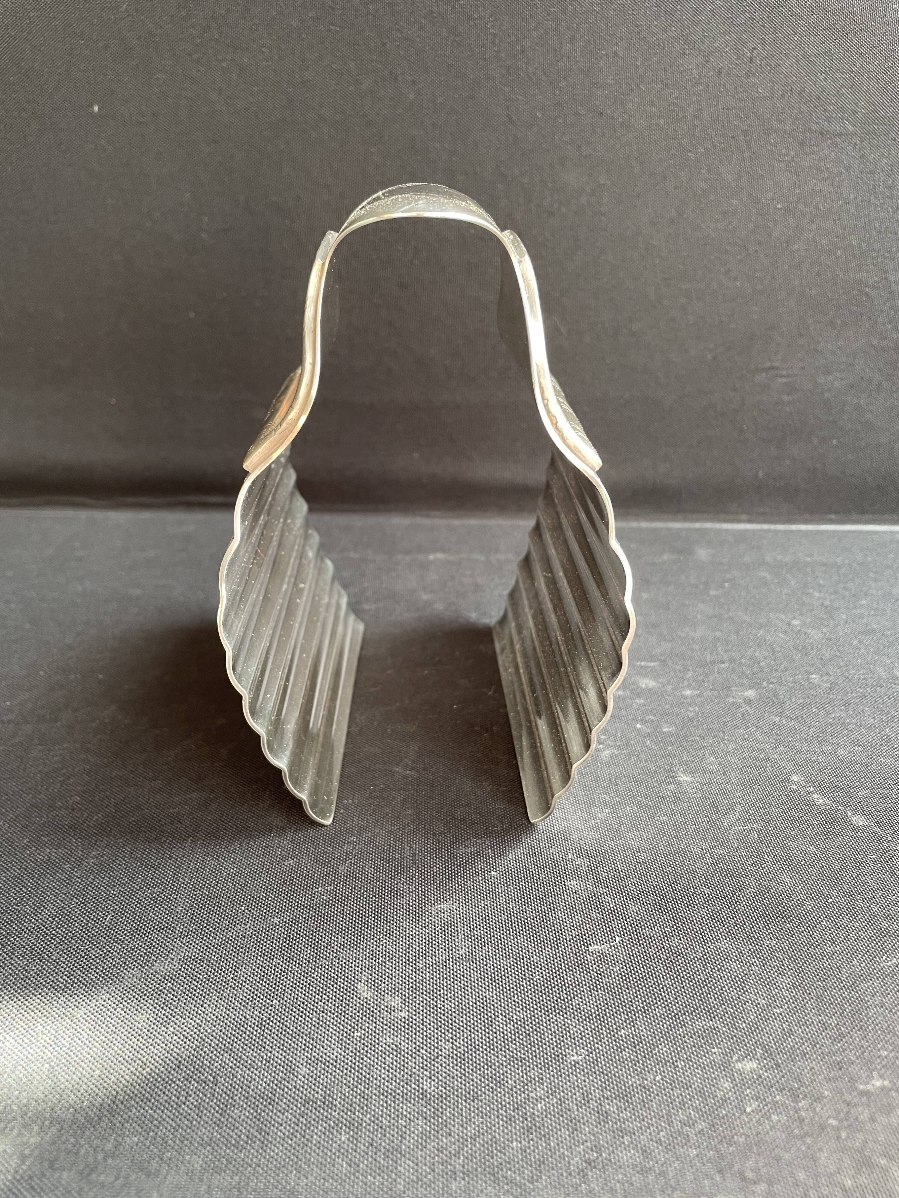 Asparagus tongs – Silver-plated metal – Saglier frères et Cie