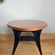 Scandinavian teak side table 1950s/60s menhir top