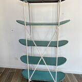 Shelf "skateboard" on wheels 70s /80s