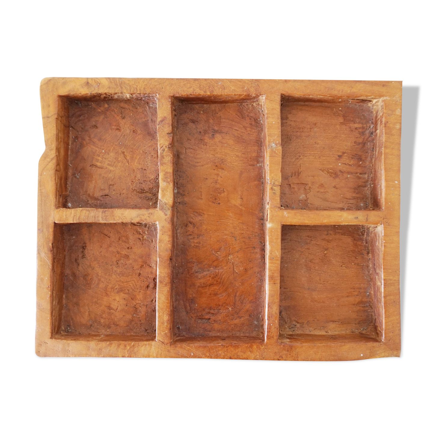 Brutalist solid wood top
