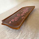 Plat à cake  en céramique Poët Laval Bretagne