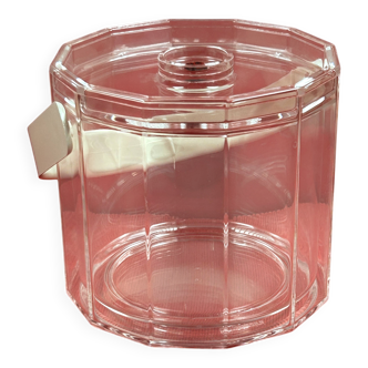 Vintage designer Italian ice bucket signed Guzzini, 1980s Pop.