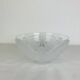 Saladier cristal aux oiseaux style art déco JG Durand
