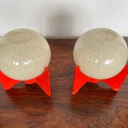 Pair of Space Age table lamps Rocket by Pokrok Zilina, 1970s