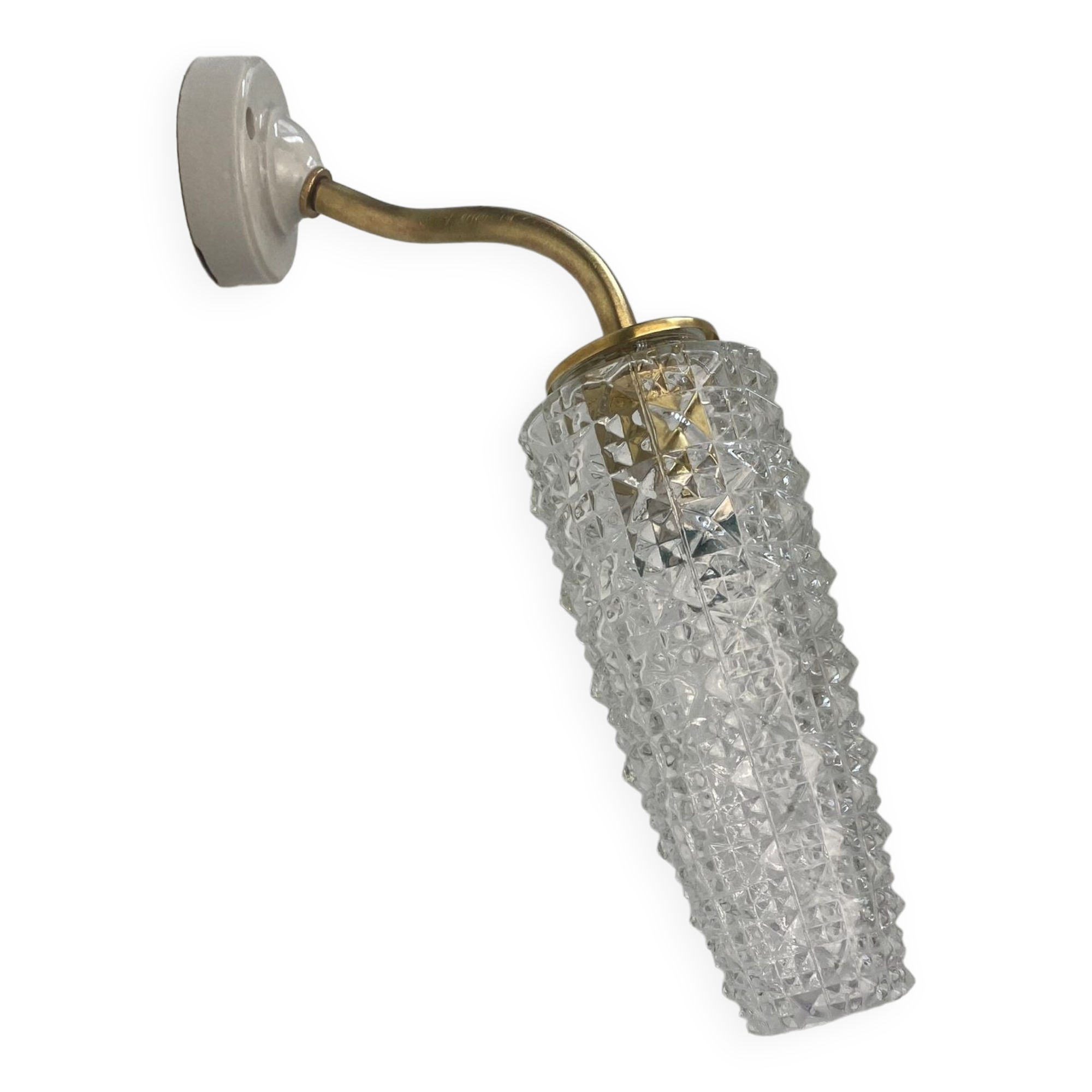 Vintage gooseneck wall lamp