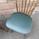 2 vintage Baumann Restaurant cafe chairs