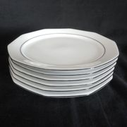 Art Deco coffee service for 6 people in porcelain Winterling Marktleuthen Bavaria (22 pieces)