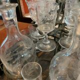 Cellar A Liqueur Complete Boulle Box Napoleon III Box Marquetry XIX Century