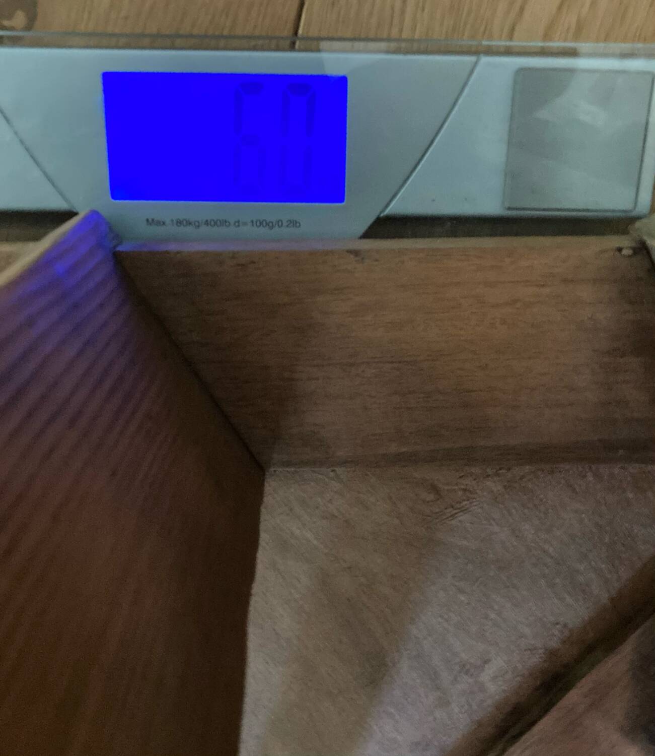 Closed staircase from the mid-20th century, mortise joints