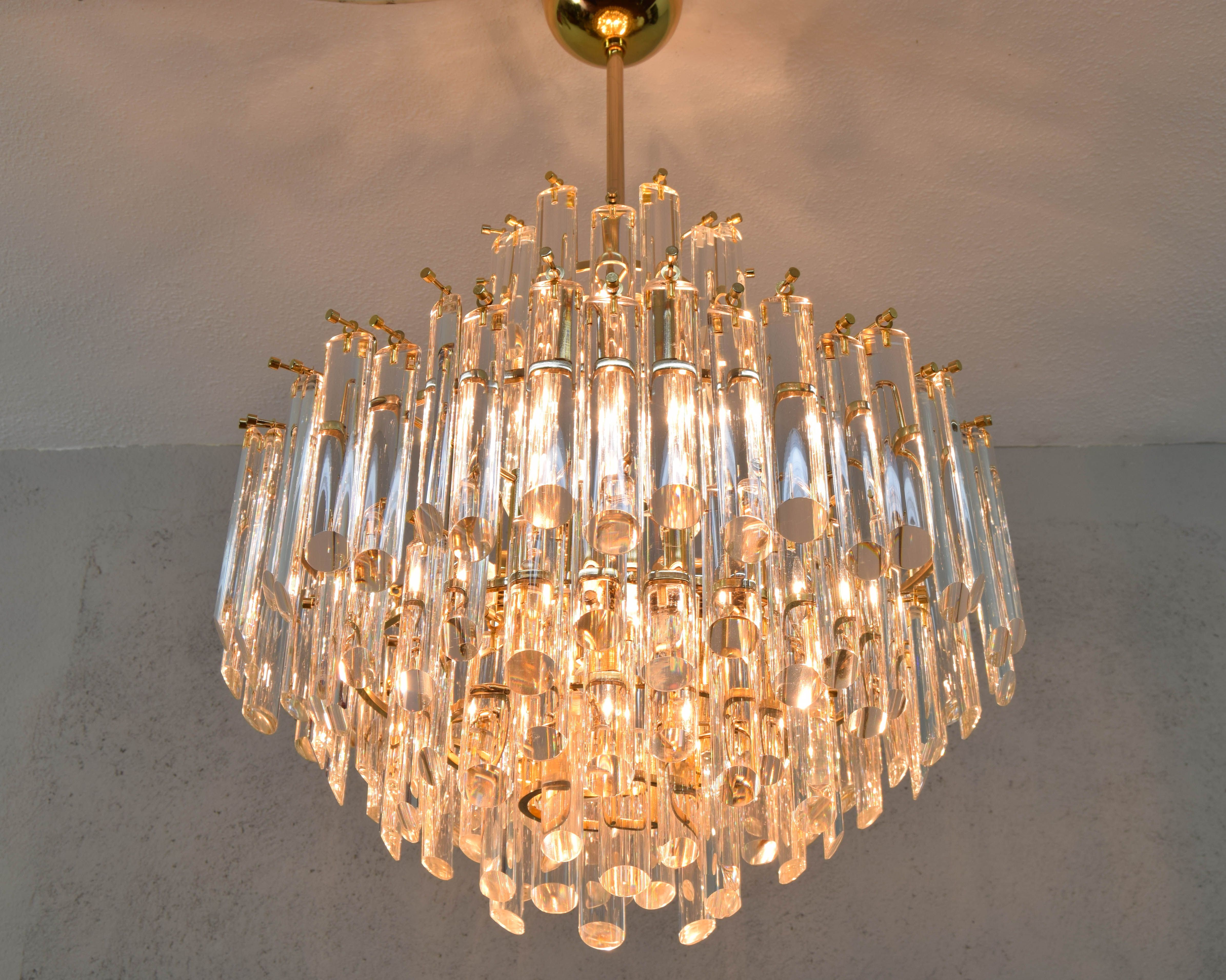 Venini Mid Century Italian chandelier