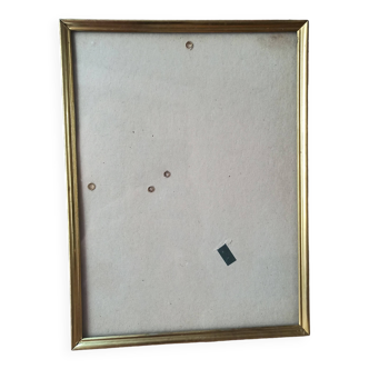 Vintage gilded brass frame René
