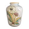 Viêt nam vase de forme pansue en grès émaillé de bien hoa céladon flore début xx