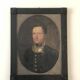 Antique Large Military Portrait Painting of a German Baron, 1870