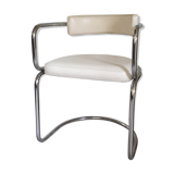 White 70s chair
