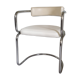 Fauteuil années 70 blanc