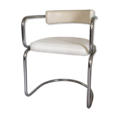White 70s chair