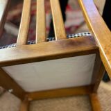 Set of 4 vintage wooden chairs