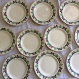 19 vintage plates