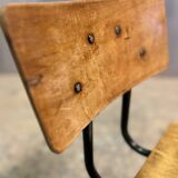 Vintage American school chair from the 60s