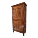 Armoire à linge, bonnetière ancienne en merisier français