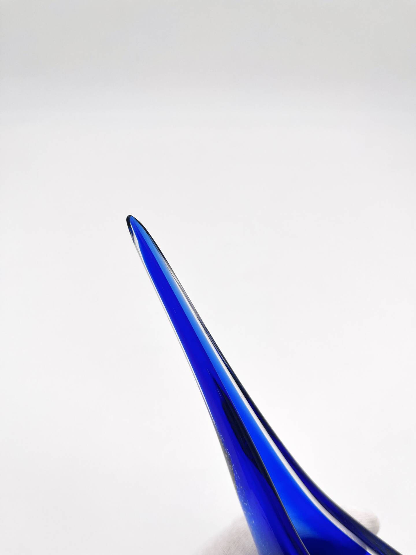 Pichet Colibri Signed Allan Scharff Holmegaard Blue Leaf Silver 27cm