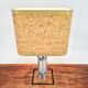 Brutalist Willy Luyckx table lamp, 1970s