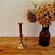 Bougeoir en laiton vintage