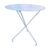 Iron side table