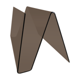 Magazine holders in altuglas 70s