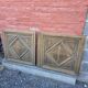 Pair of old solid oak doors