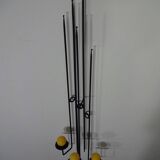 Brutalist German Iron Wall Candleholder, 1960s