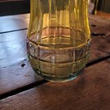 Italian molded glass pitcher – 1980s-90s