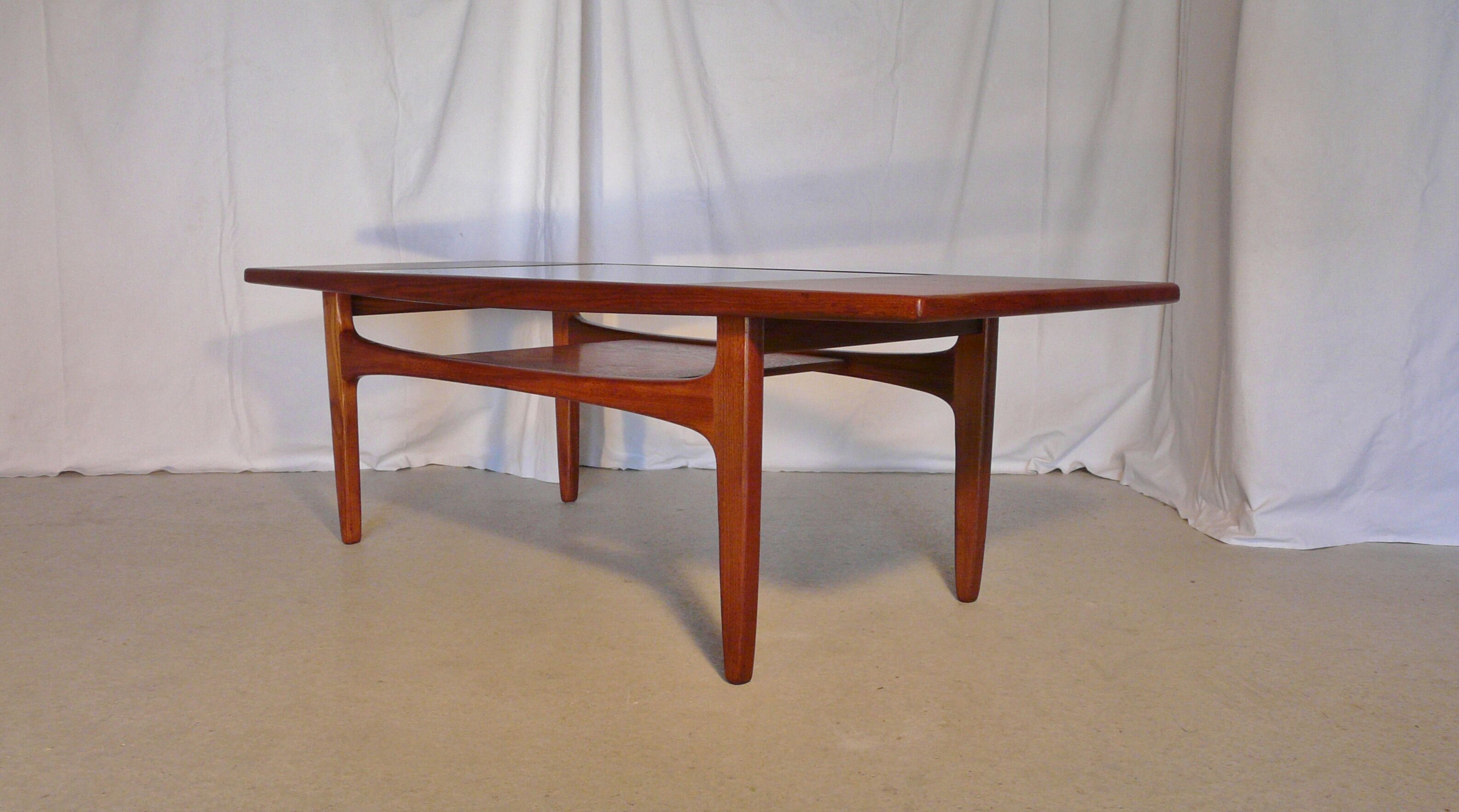 Scandinavian coffee table in G Plan teak